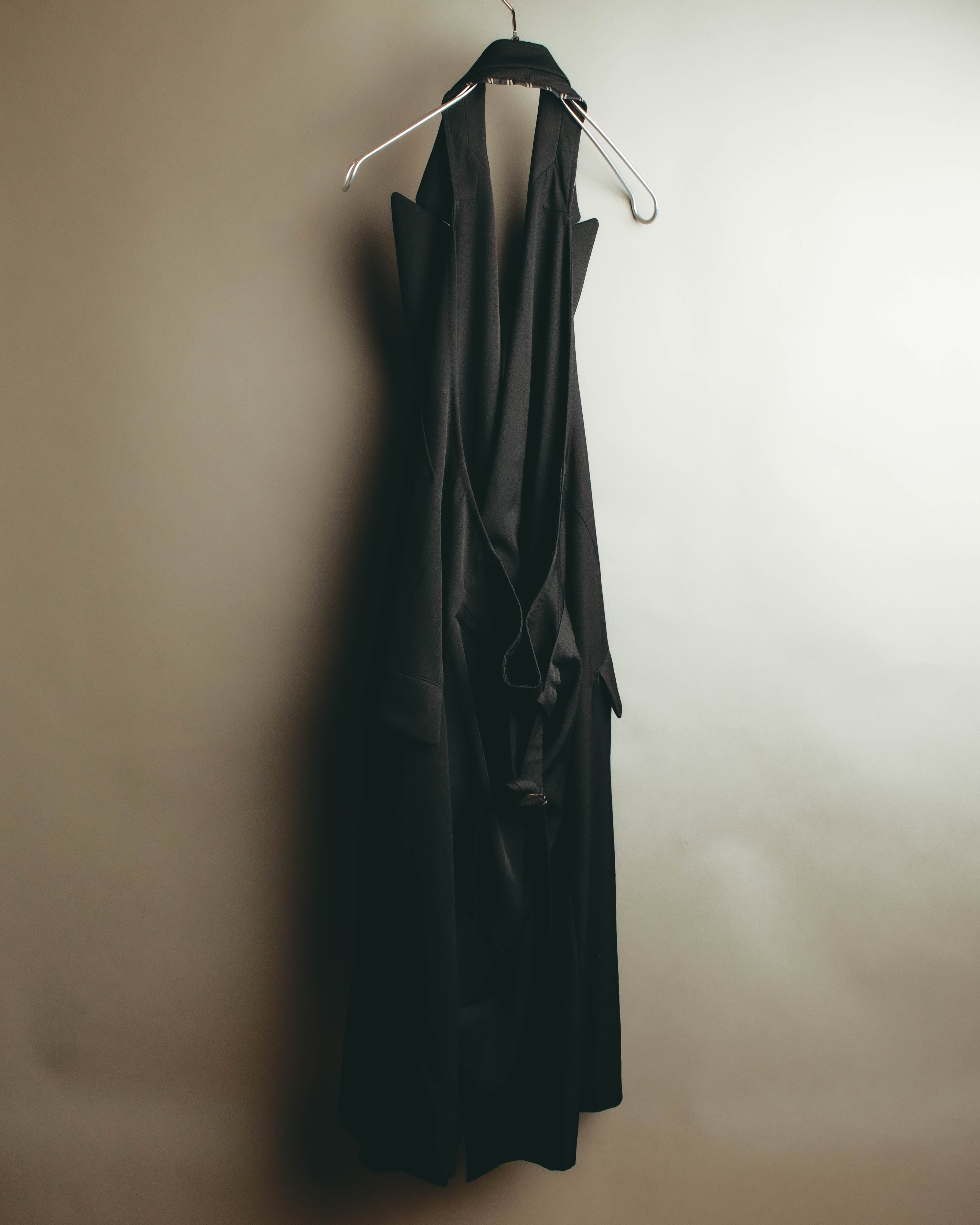 "REGULATION Yohji Yamamoto" 2022AW Sculptural sleeveless long vest
