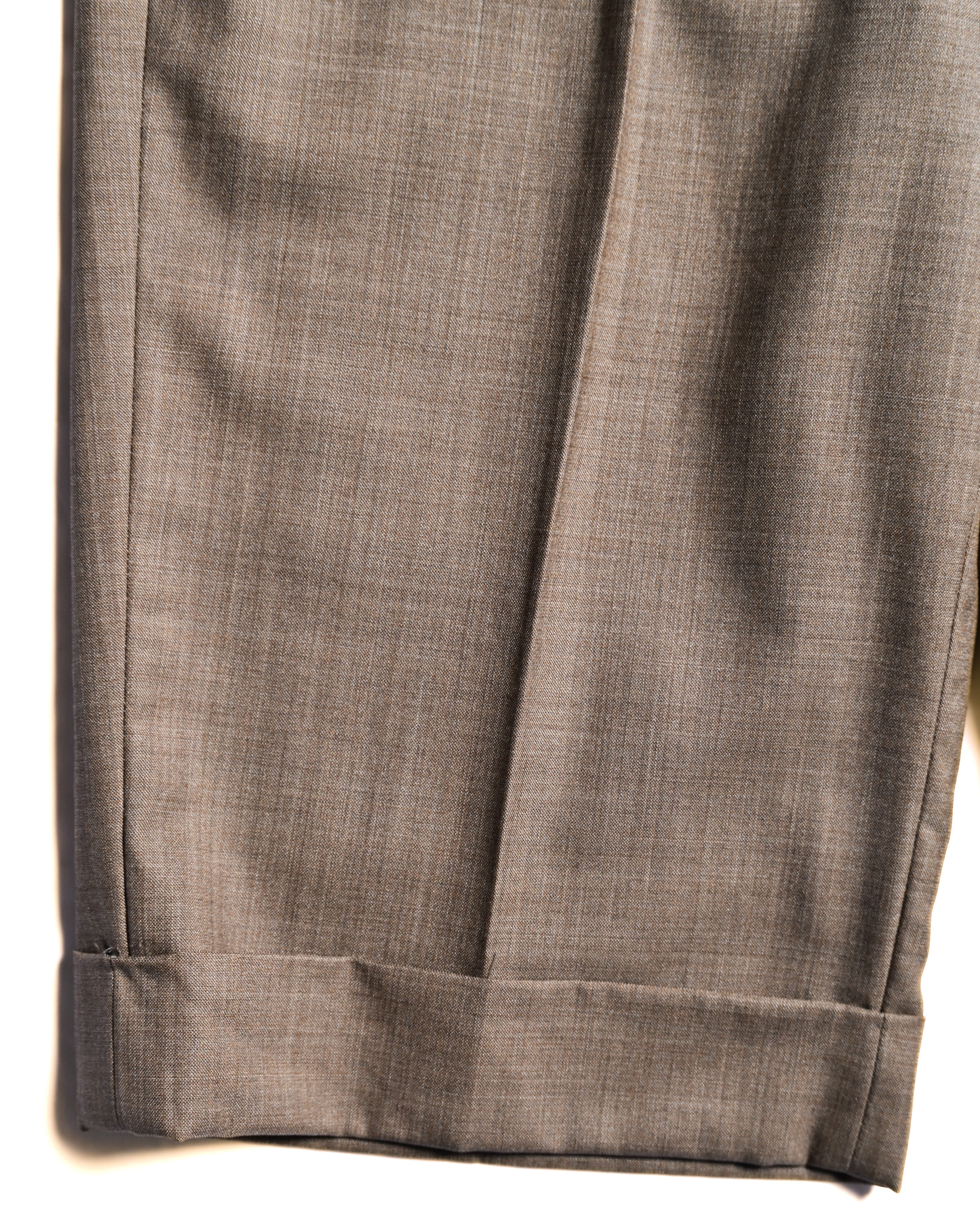 Hermes/ Silk Blended Waist Belt Shorts Brown