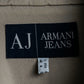 "ARMANI JEANS" 3 button jeans detail tailored jacket