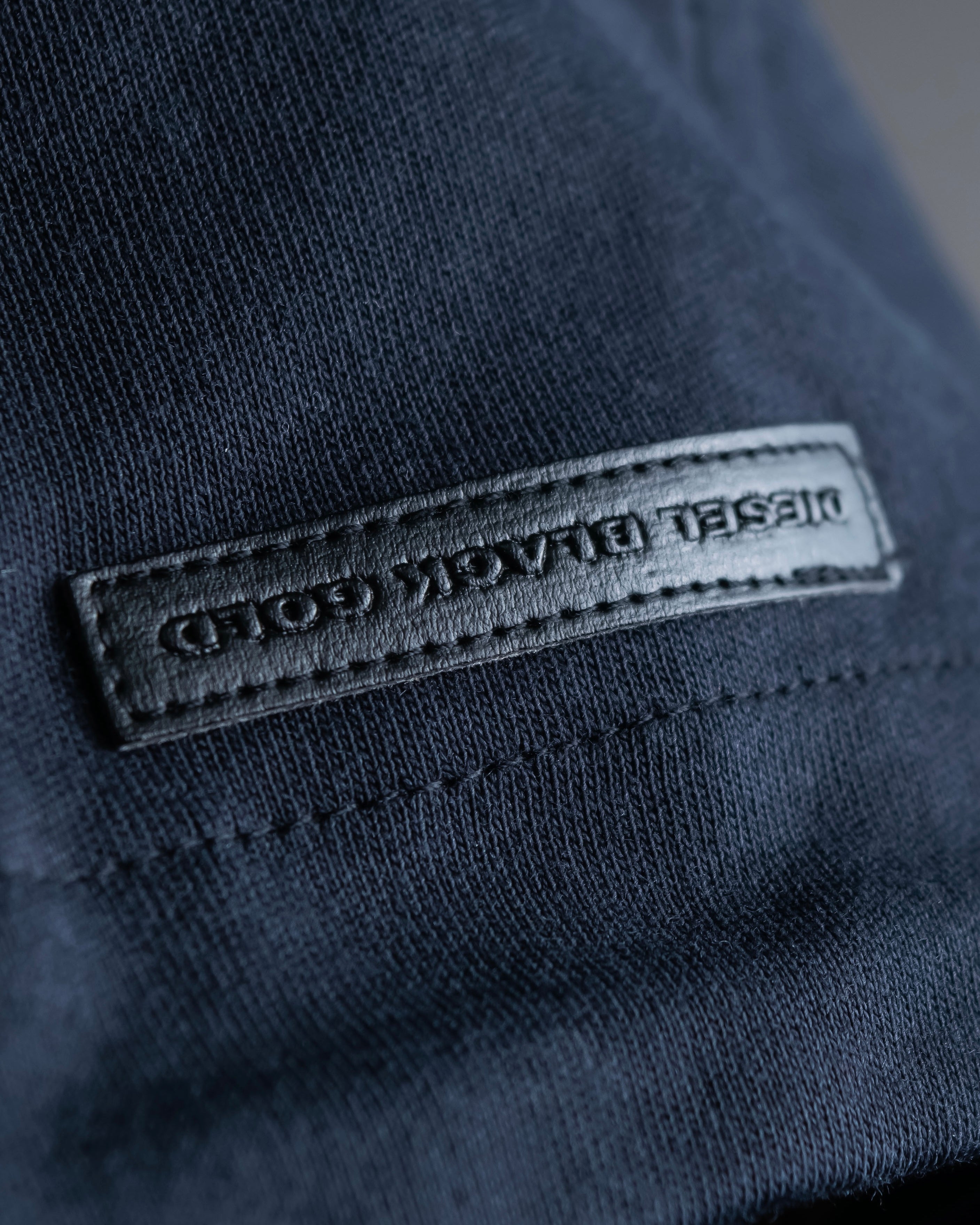 "DIESEL BLACK GOLD" Oversized multi-functional design hoodie