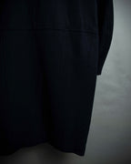 "COMME des GARCONS" 90's Front panel docking design chester coat