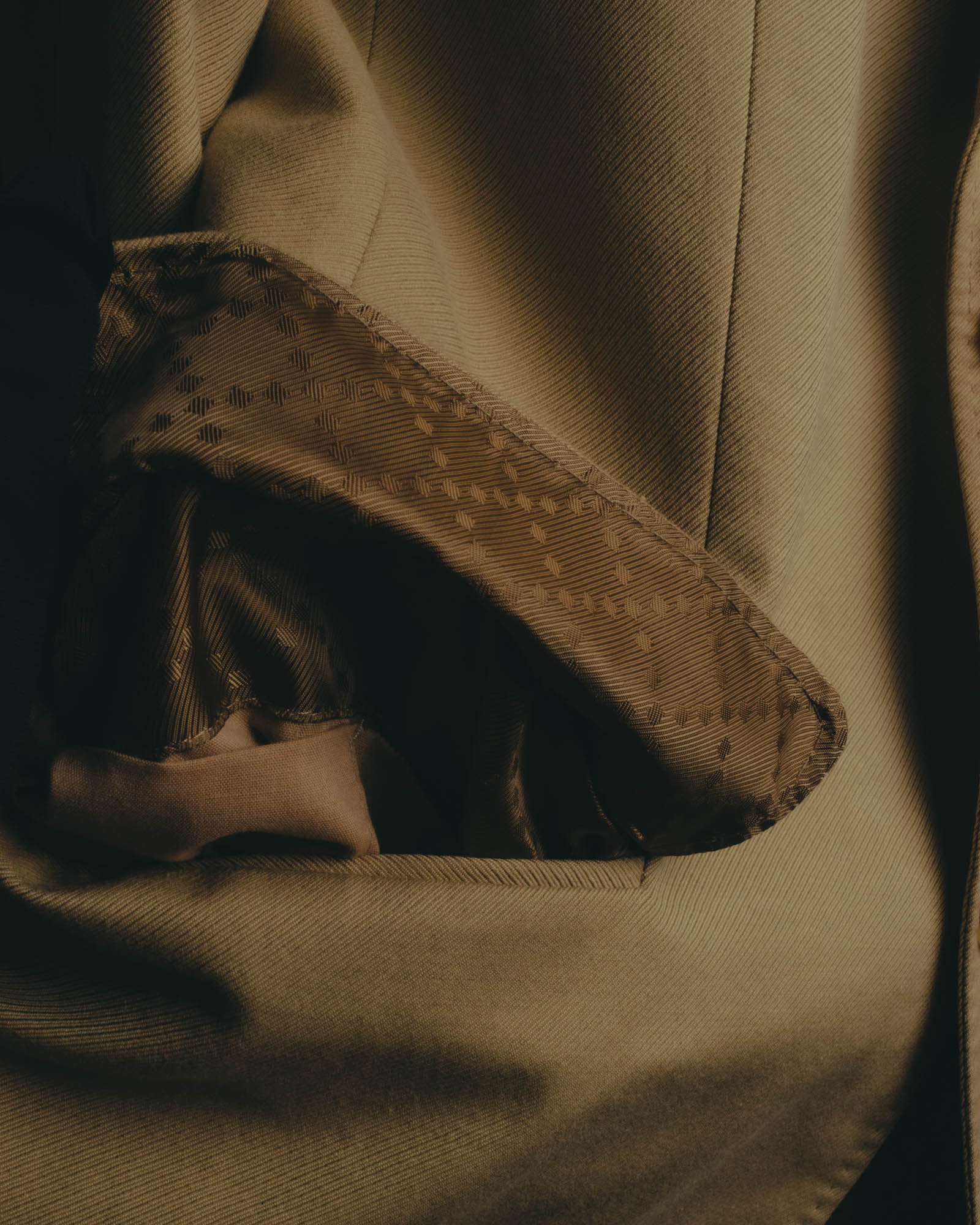 “GUCCI” 00’s-10’s Cotton mohair tailored jacket