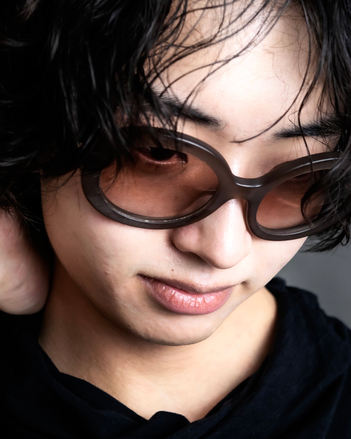 “PRADA” Minimal Baroque black sunglasses