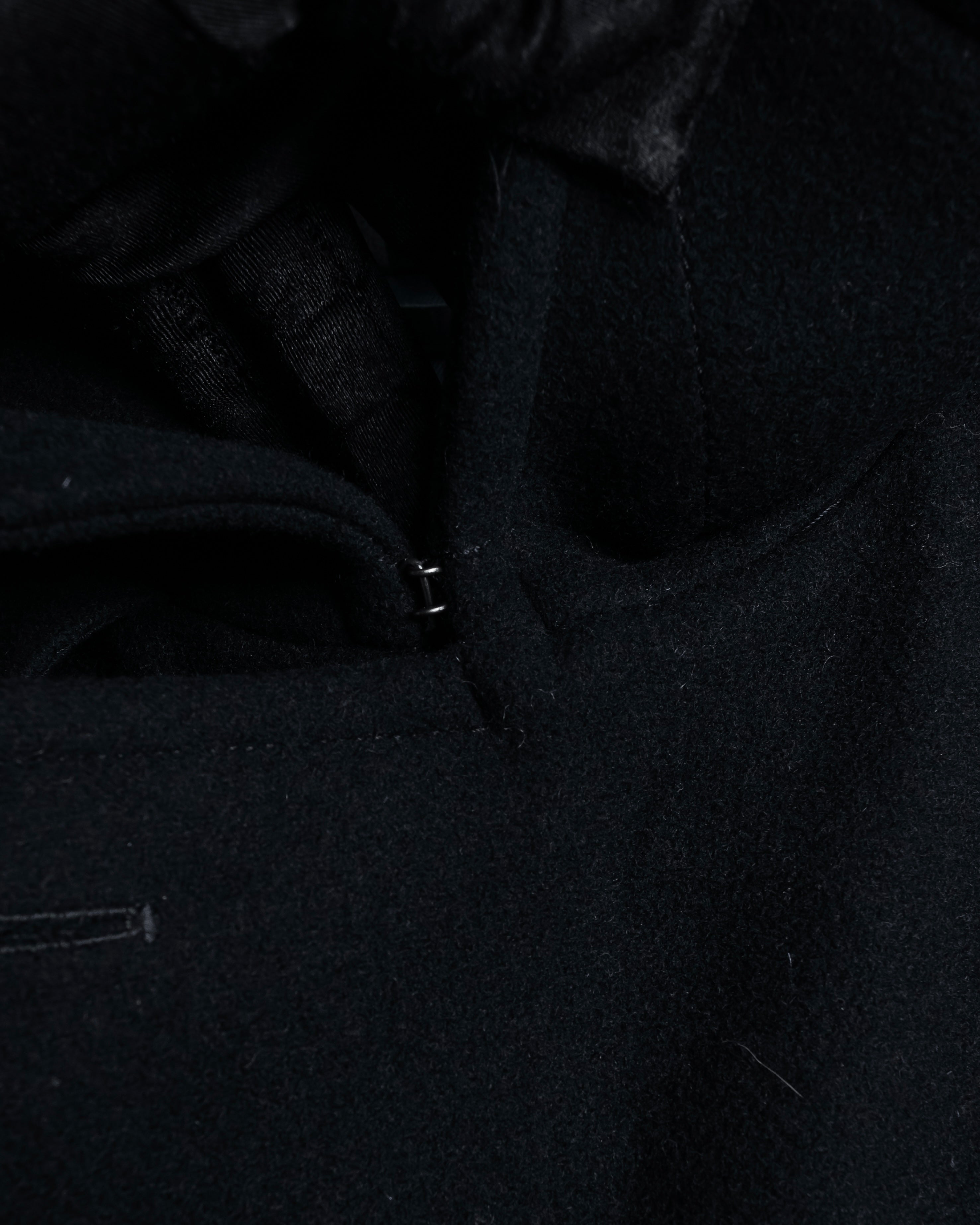 "VIKTOR&ROLF" Sculptural lapel melton coat