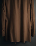 “Burberrys” 90’s crest button double breasted tailored jacket