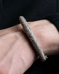 "Christian Dior" Crystal studded bangle