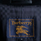 "BURBERRYS" Fly front cashmere blend soutien collar long coat