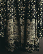 "Christian Dior" 80's-90's Elegant printed silk blouse