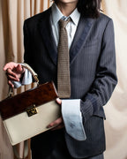 "PAUL SMITH" Satin-switched striped tailored jacket