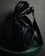 –SPECIAL– "Salvatore Ferragamo"
00’s Gancini ring-gathered nappa 2way bag