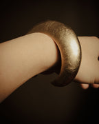 –SPECIAL– “HERMES” 00’s-10’s Lacquered wood open cuff