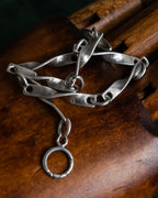 "GEORG JENSEN" Twisted design silver 925 bracelet