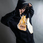“JW Anderson” pear painted oversized hoodie