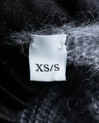 "CECILIE BAHNSEN" Drawcord design Hole detail ribbed knit