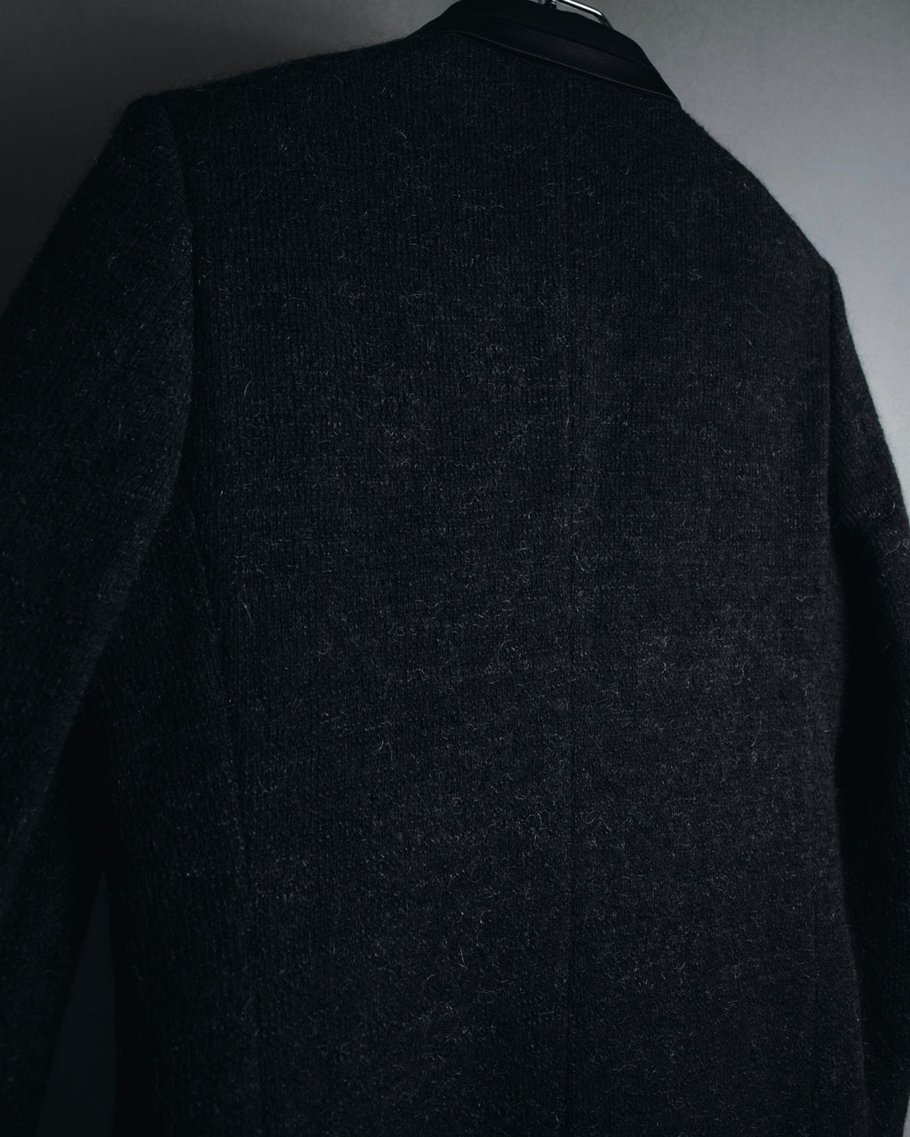 –SPECIAL– "JUNYA WATANABE COMME des GARÇONS MAN" 2015AW mohair blend satin shawl lapels jacket