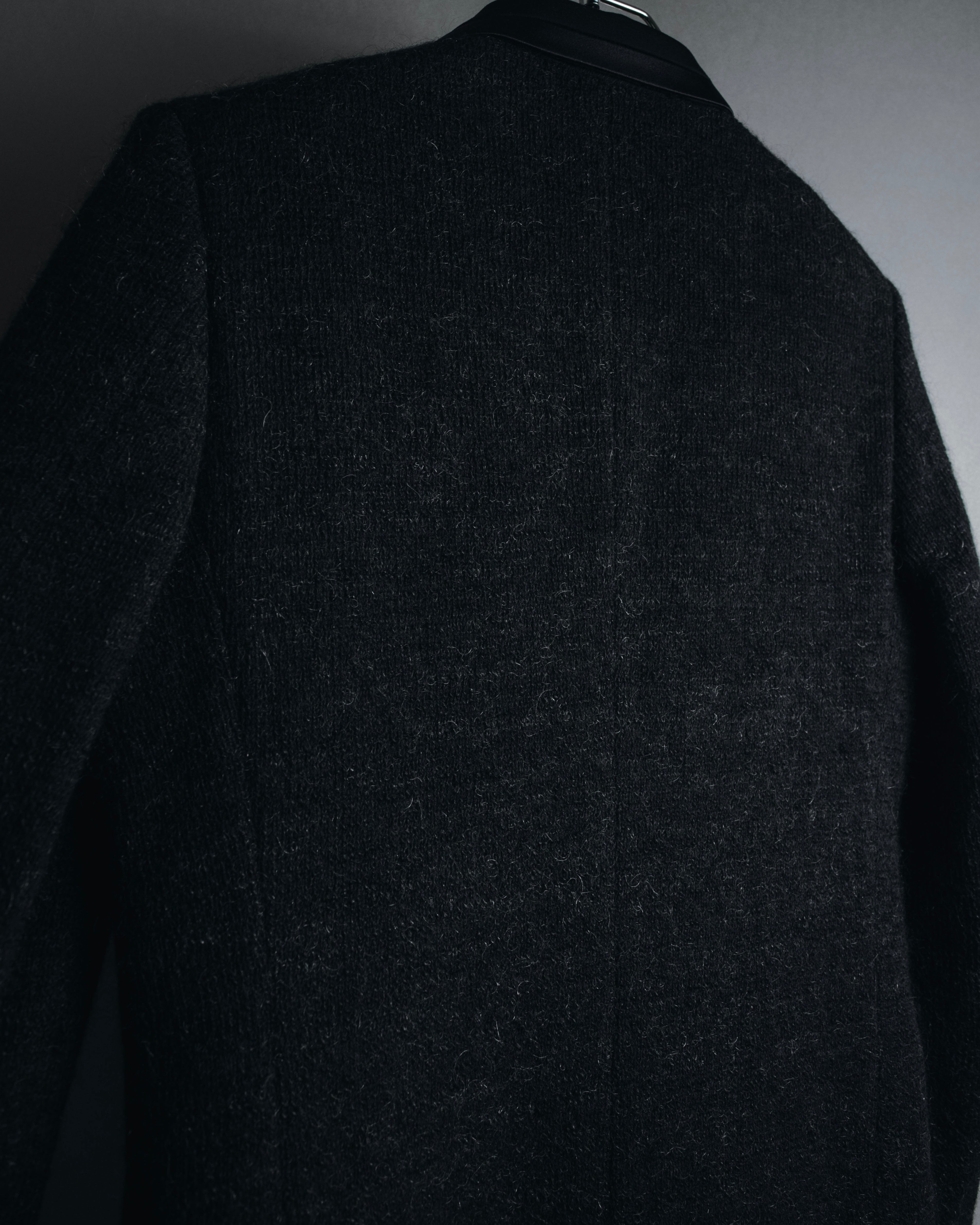 –SPECIAL– "JUNYA WATANABE COMME des GARÇONS MAN" 2015AW mohair blend satin shawl lapels jacket