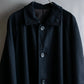 "Y's" Beautiful draping oversized long length soutien collar coat