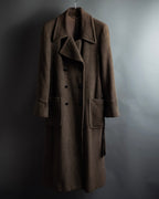 -SPECIAL- “GUCCI × ZAMASPORT” 1989–1994 Double Breasted Long Coat