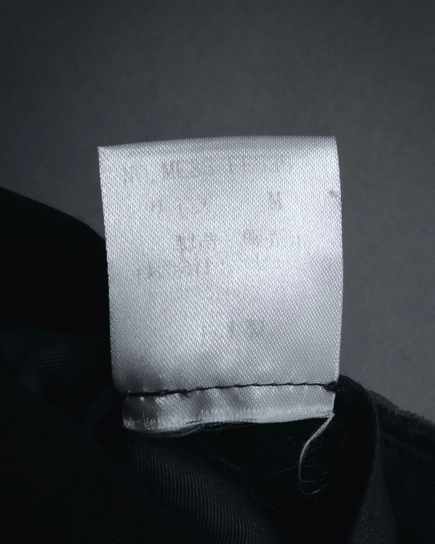 –SPECIAL– "ISSEY MIYAKE MEN" 98AW garment-pleated cotton tailoring set-up