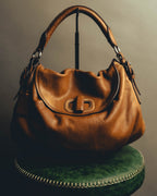 "JIL SANDER" Soft grained leather shoulder bag