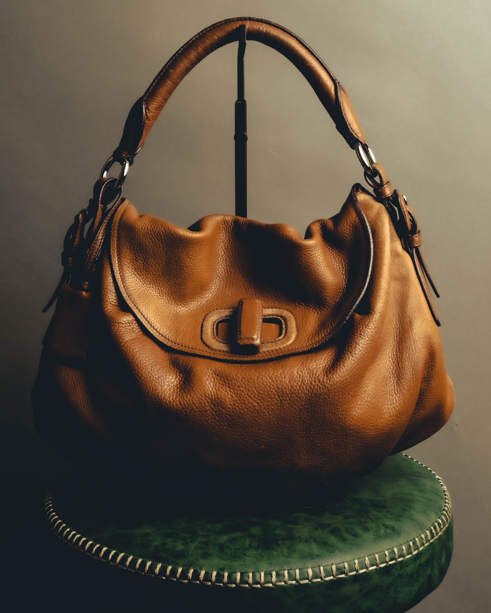 "JIL SANDER" Soft grained leather shoulder bag