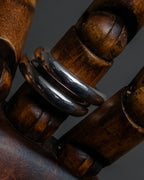 "HERMES" Vertige polished silver 925 ring