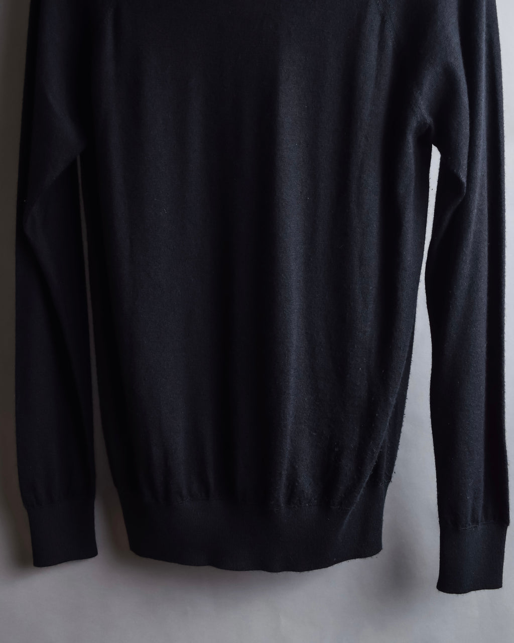 "HERMES" Cashmere silk blend V-neck knit