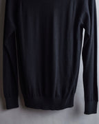 "HERMES" Cashmere silk blend V-neck knit