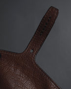 "JIL SANDER" 90’s-00’s Functional pocket leather satchel bag