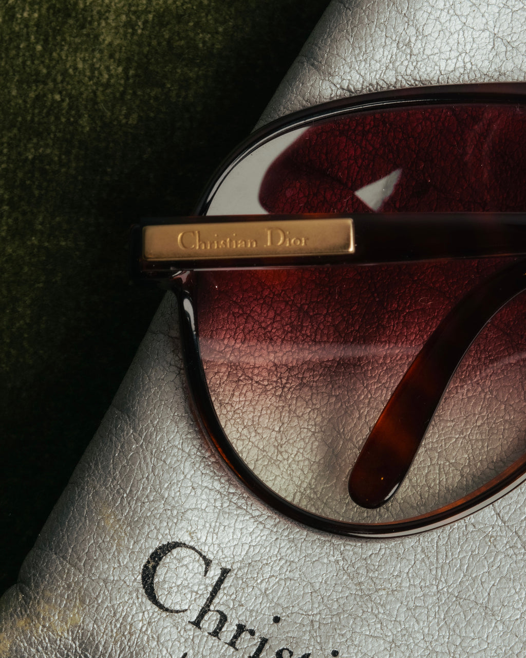 “Christian Dior” 70’s-80’s Tortoiseshell aviator sunglasses