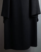 "GUCCI" Tom Ford period round neck flying squirrel long coat