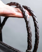 "BOTTEGA VENETA" 2way logo plate nylon bag