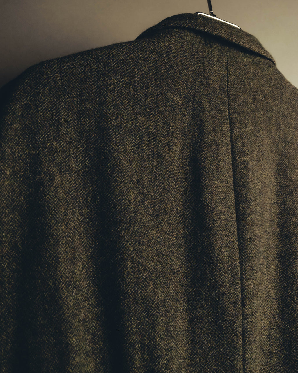 "BURBERRY LONDON" 00's-10's Classic wool tweed coat