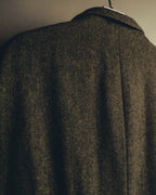 "BURBERRY LONDON" 00's-10's Classic wool tweed coat