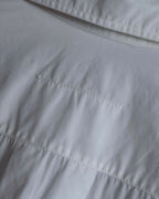 "MM6 MAISON MARGIELA" 20SS Frilled overlay cotton hybrid shirt