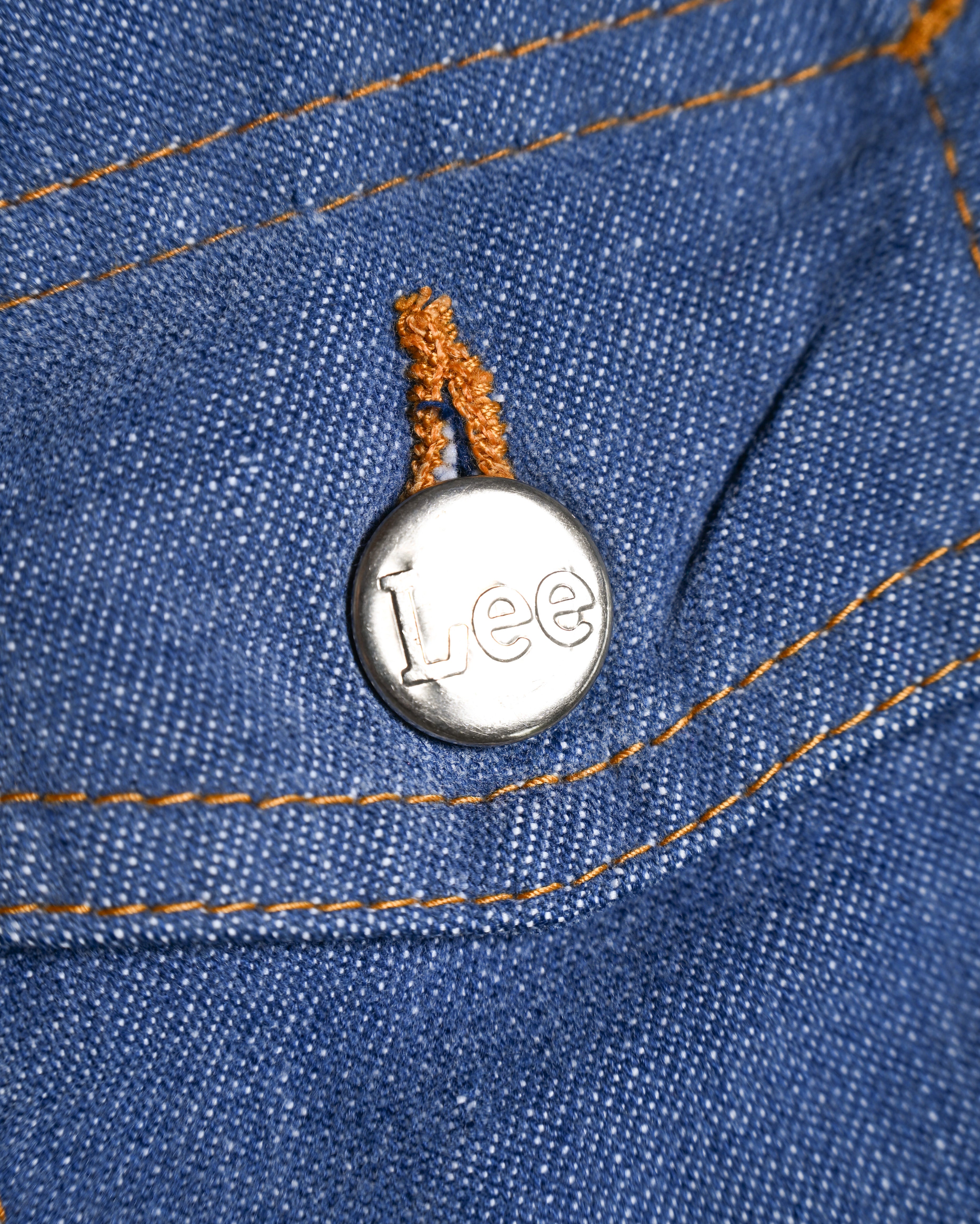 Lee/ Multi Pocket Designed Flare Silhouette Denim Blue