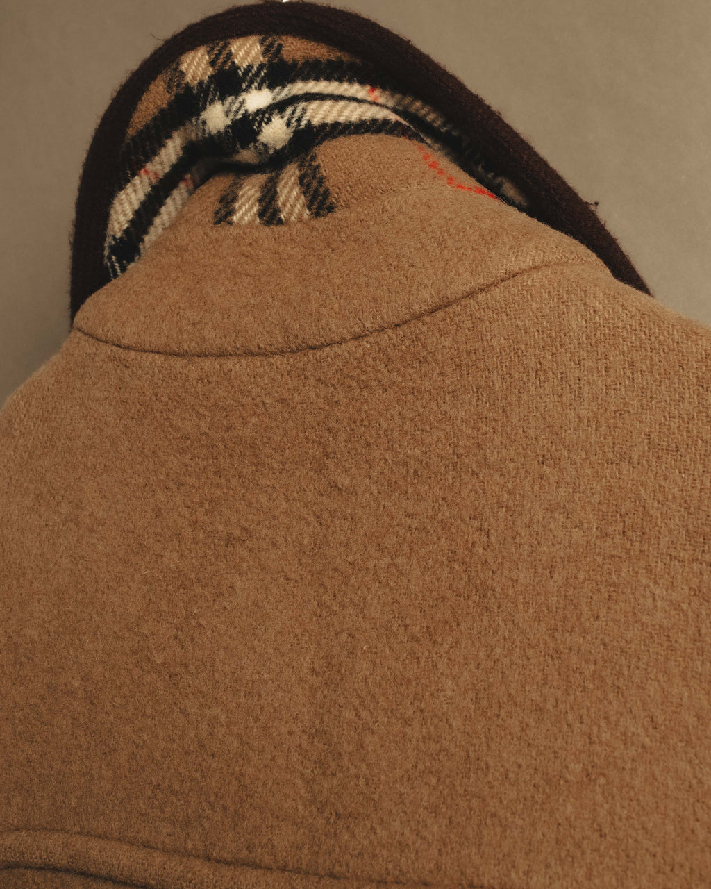 "Burberrys" 80's-90's Classic piped wool coat