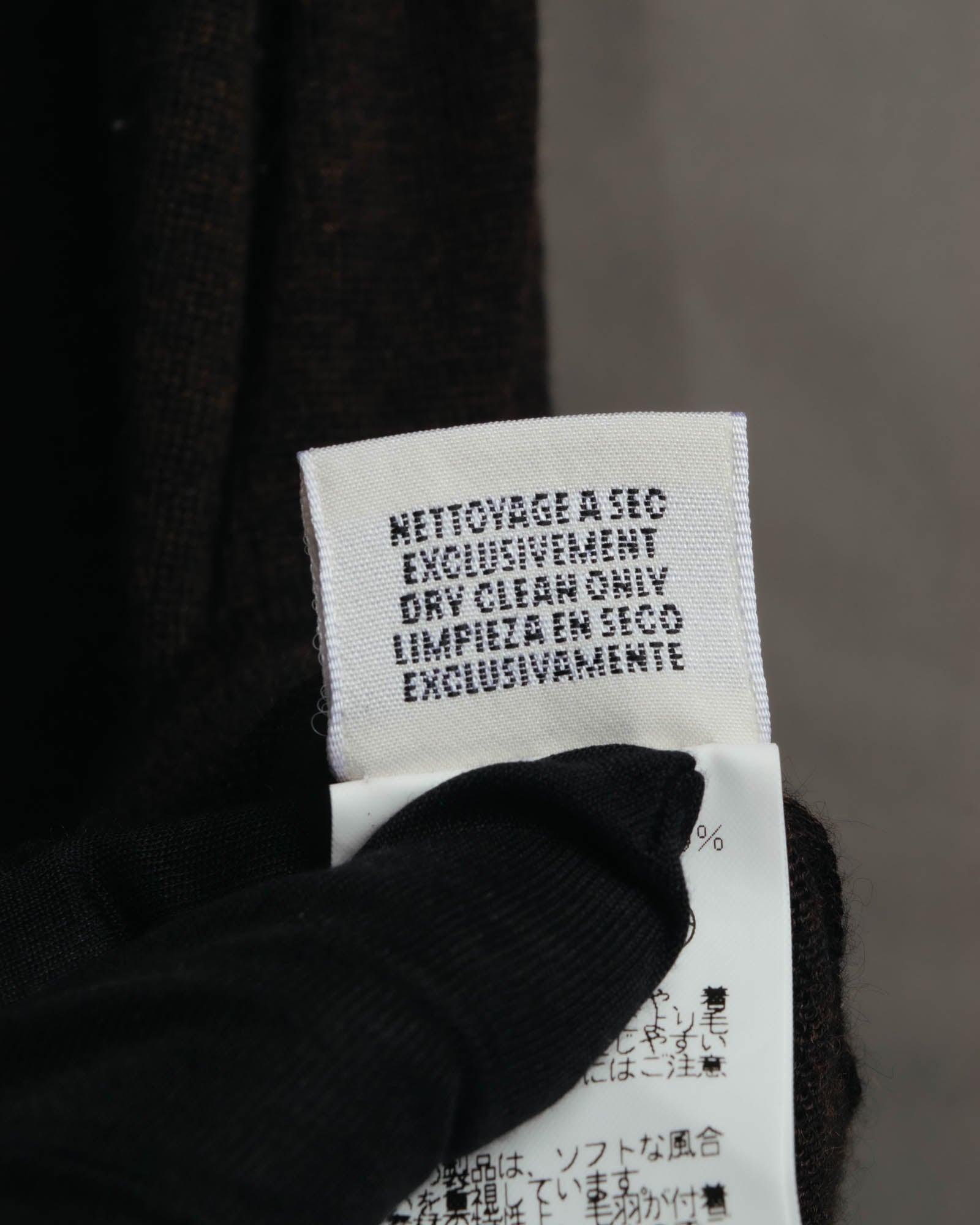 -SPECIAL- “HERMES” 00’s Cashmere cardigan and sleeveless knit twin set