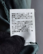 "UNDERCOVER" Raw edge frill design military-like shirt tunic