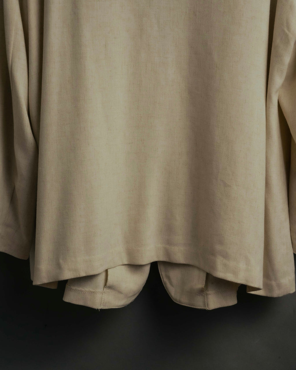 -MOOD Vintage Collections- 90’s-00’s Single button linen blend jacket