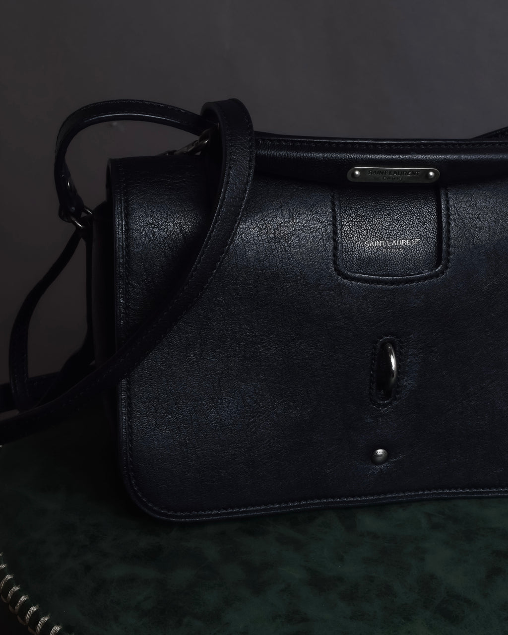 "Saint Laurent" Charlotte leather messenger bag