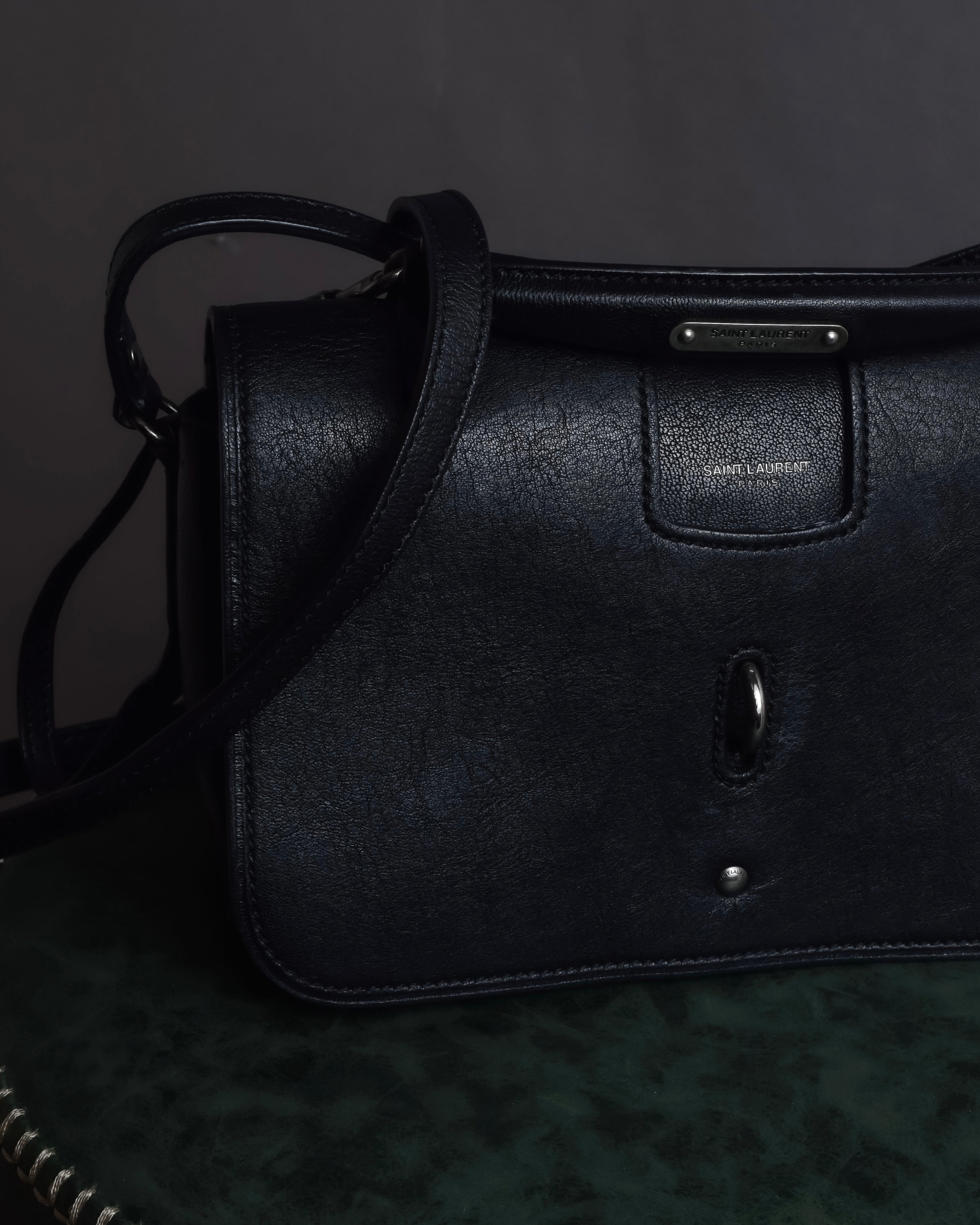 "Saint Laurent" Charlotte leather messenger bag