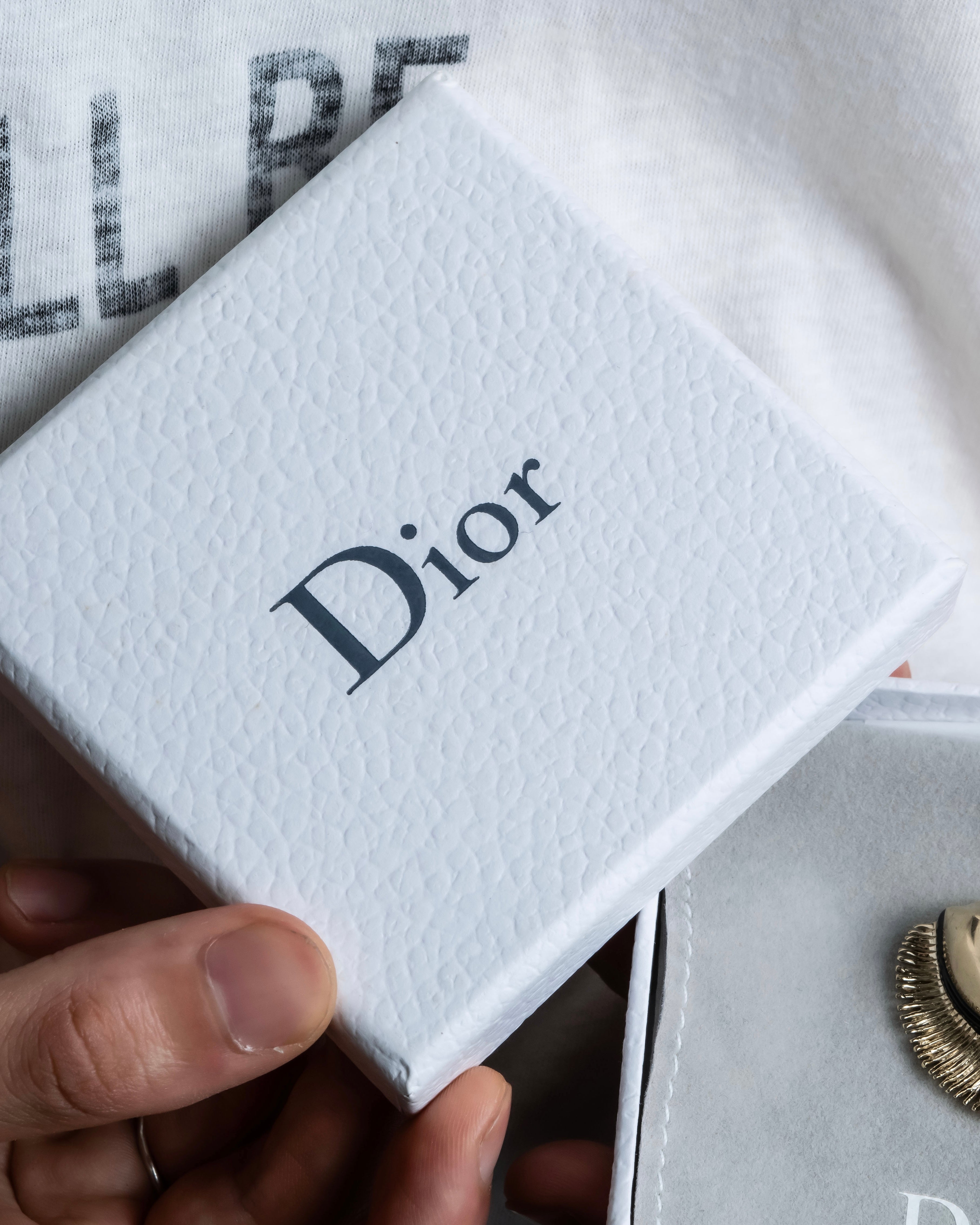 "Dior" Feather motif antique style ring