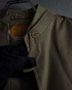 "BURBERRYS" Cape-attached design stand collar coat