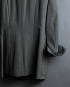 "Christian Dior" Flap pocket detail military tailored jacket