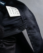 "ISSEY MIYAKE" Ribbon belt design pleats skirt