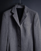 -SPECIAL- "JEAN PAUL GAULTIER"
90's-00's Waist shape A-line silhouette ecryu color super long coat