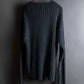 "GAP" Ribbed oversized V neck knit pullover