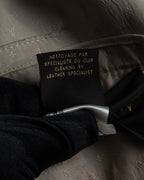 "LOUIS VUITTON" 00's Marc Jacobs period double-breasted suede coat