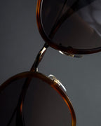 "GUCCI" Square butterfly over-frame sunglasses